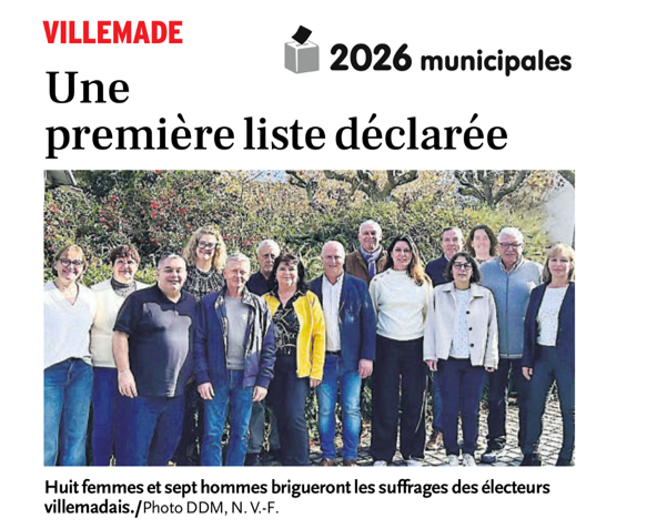 2025-11-21-Photo liste-1 futur conseil municipal -La Dépêche 2025-11-21-Photo liste-1 futur conseil municipal -La Dépêche