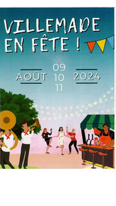 Programme fête villemade 08-24