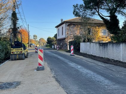 2024-11-27-Photo prolongement réseau eaux usées chemin de Lestang 2024-11-27-Photo prolongement réseau eaux usées chemin de Lestang